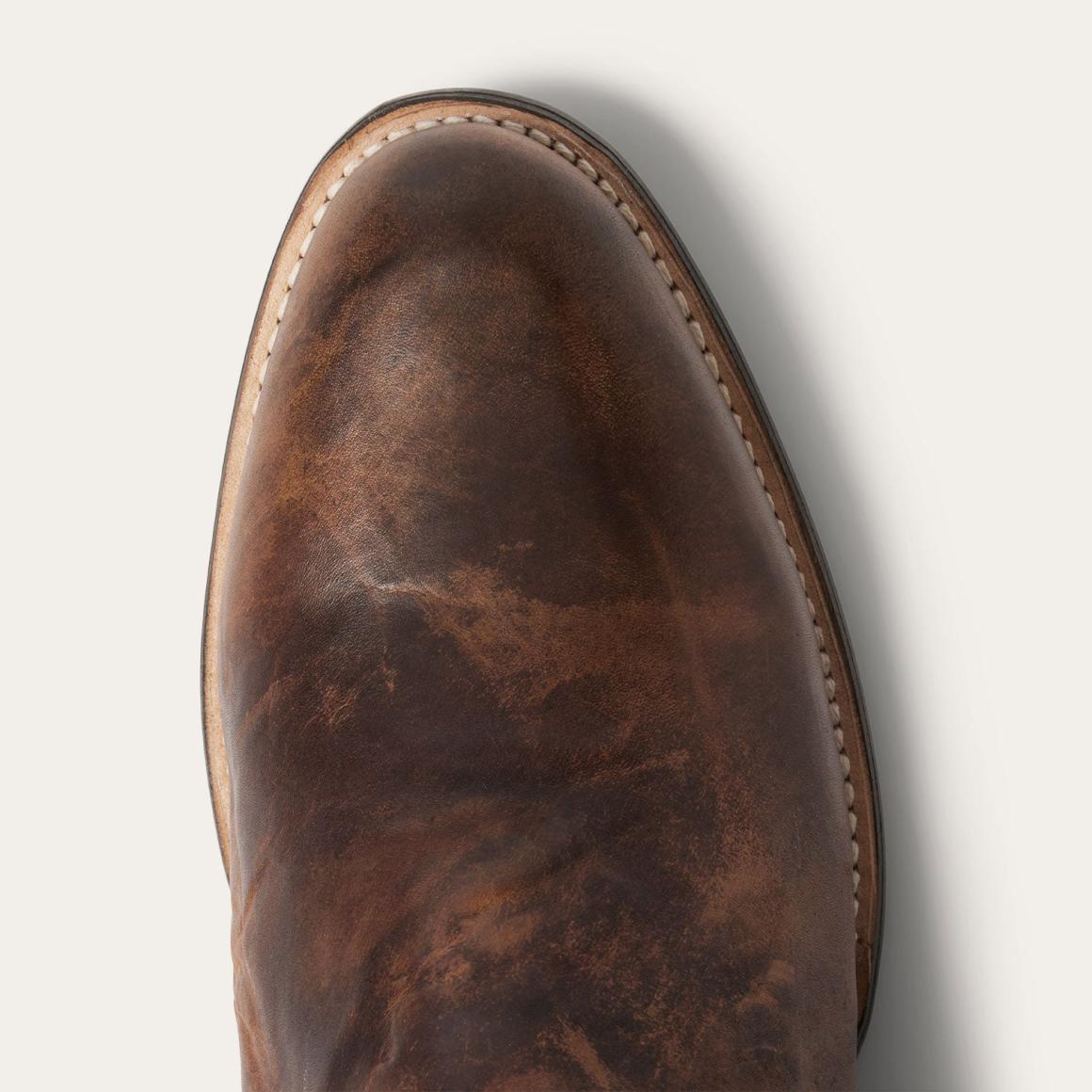 Rancher Zip Roper Oiled Cognac | Men Stetson Western