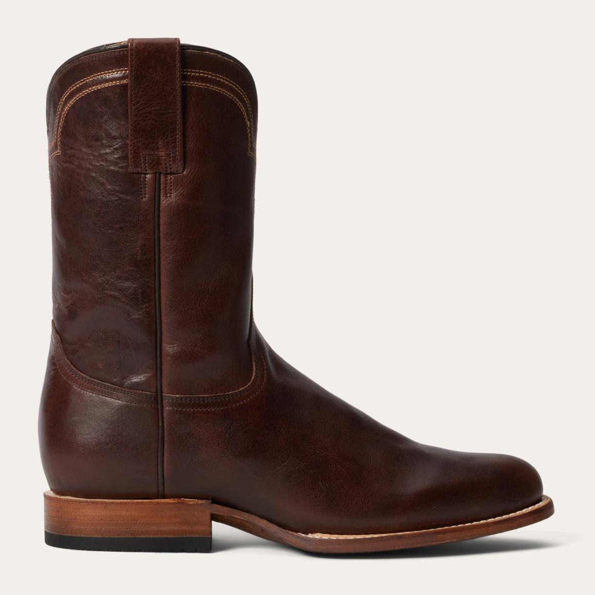 Rancher Zip Roper Oiled Oxblood | Men Stetson Ropers