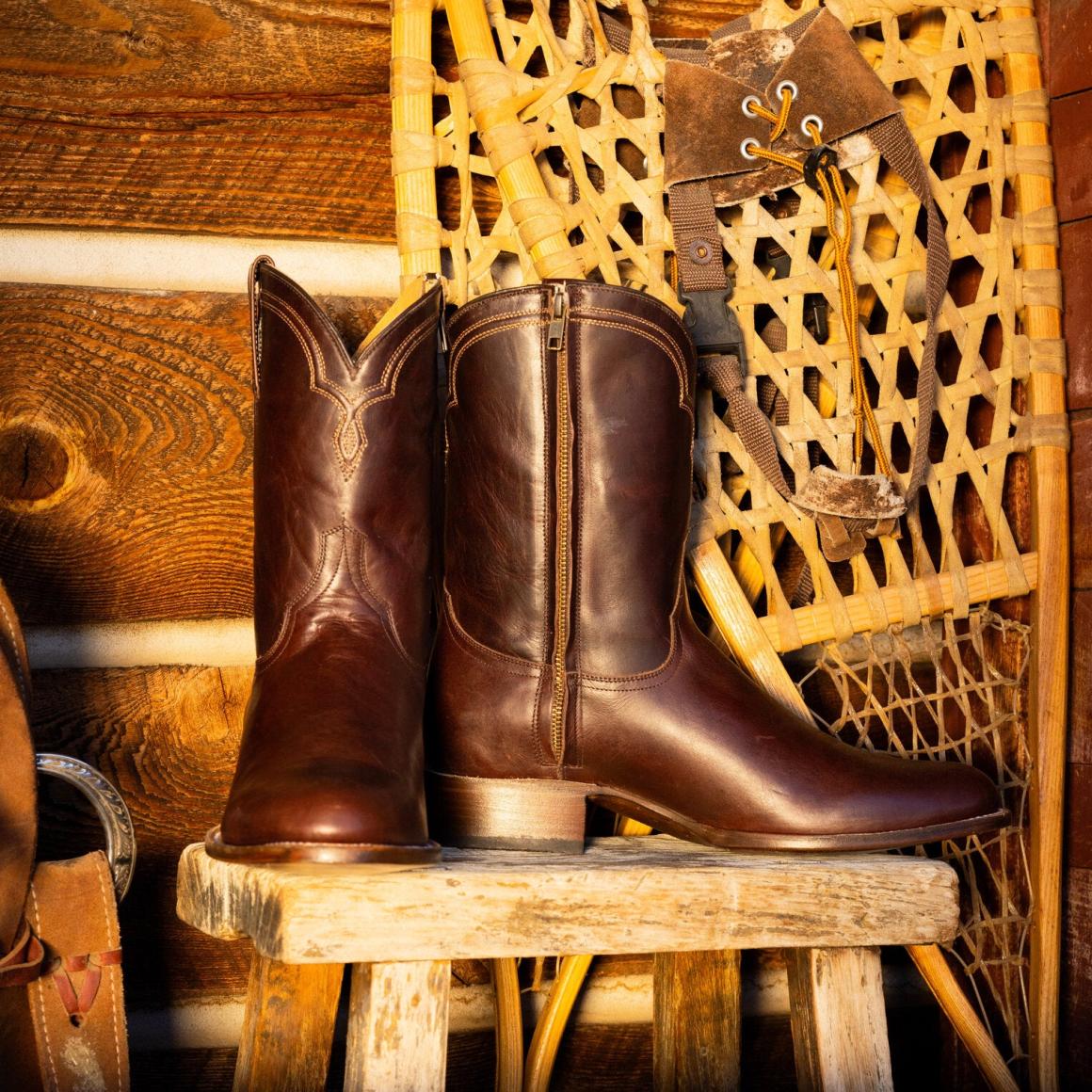 Rancher Zip Roper Oiled Oxblood | Men Stetson Western