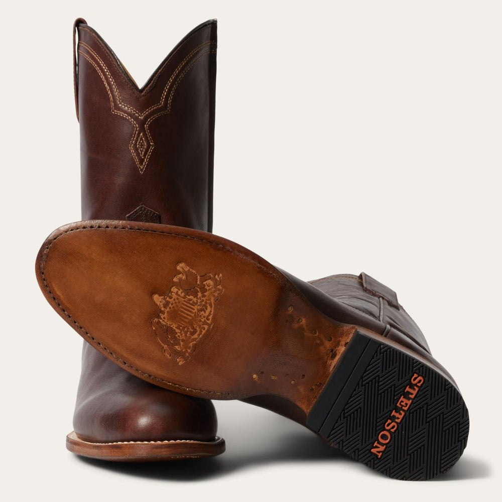 Rancher Zip Roper Oiled Oxblood | Men Stetson Western