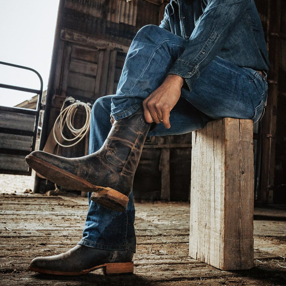 Rancher Zip Roper Oiled Walnut | Men Stetson Ropers