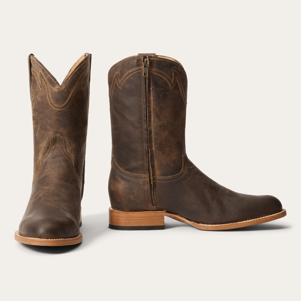 Rancher Zip Roper Oiled Walnut | Men Stetson Western