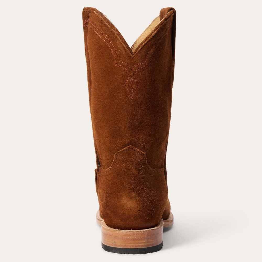 Rancher Zip Roper Suede Brown | Men Stetson Western