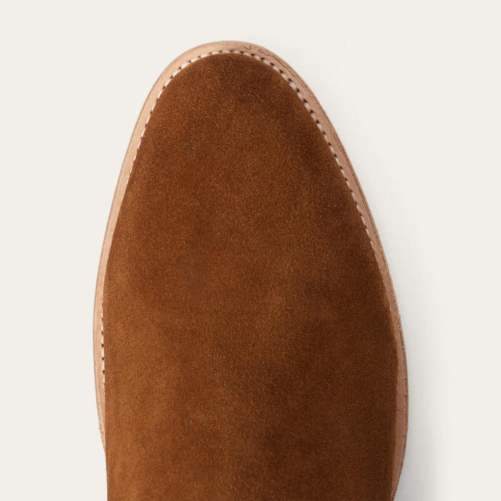 Rancher Zip Roper Suede Brown | Men Stetson Western