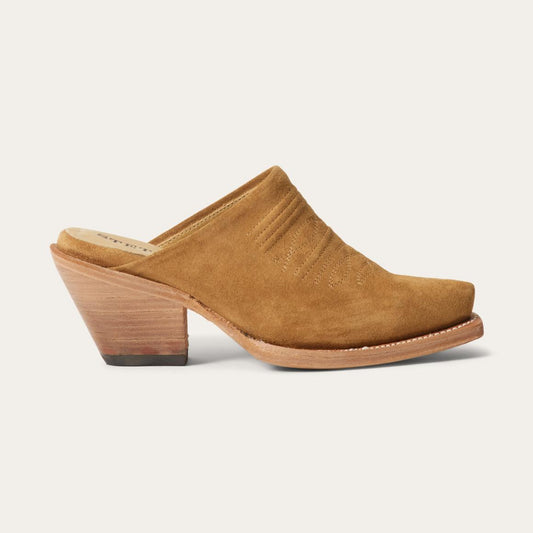 Reed Western Mules Tan | Women Stetson Mules