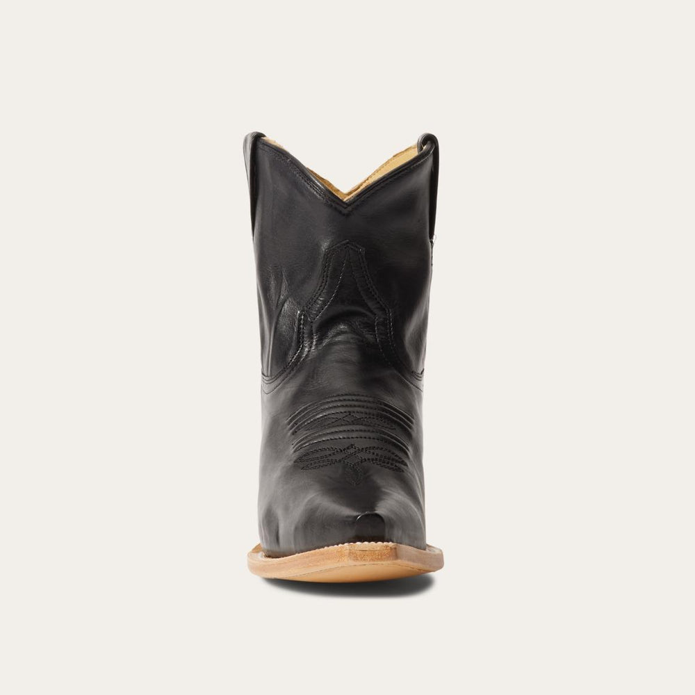 Riley Shorty Boots Black | Women Stetson Western