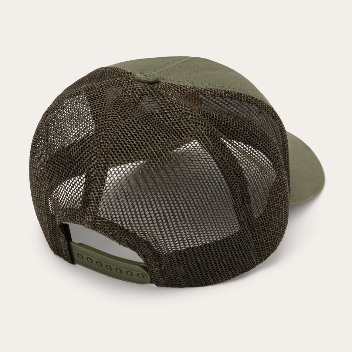Rodeo Patch Trucker Cap Olive | Men/Women Stetson Caps &amp; Truckers