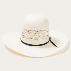 Saddleman 10X Open Crown Straw Cowboy Hat Natural | Men/Women Stetson Western