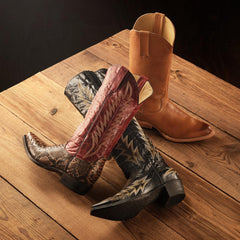 Sarah Boots Black | Women Stetson Western