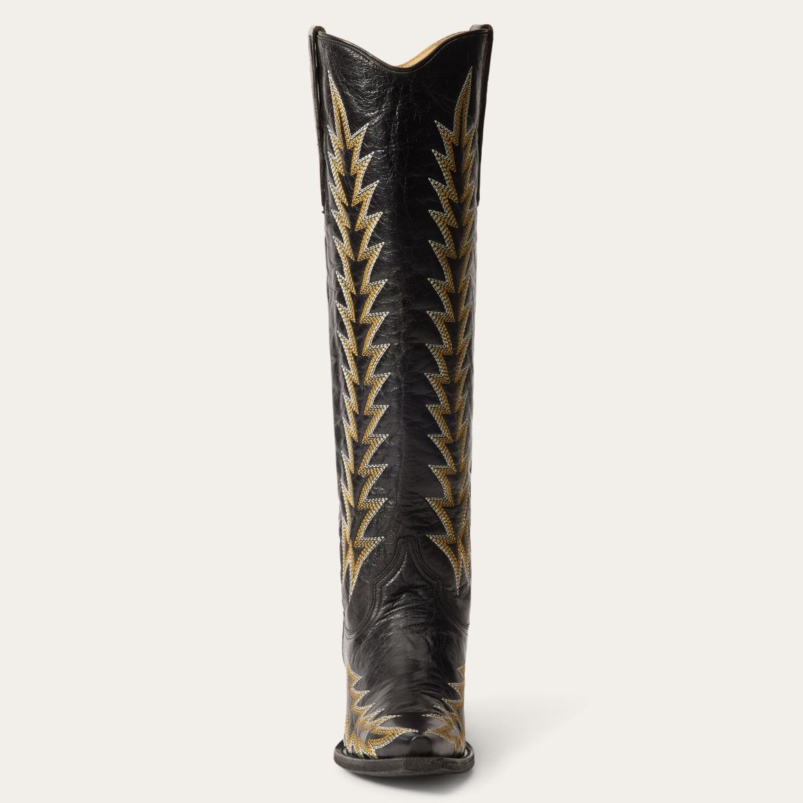 Sarah Boots Black | Women Stetson Western