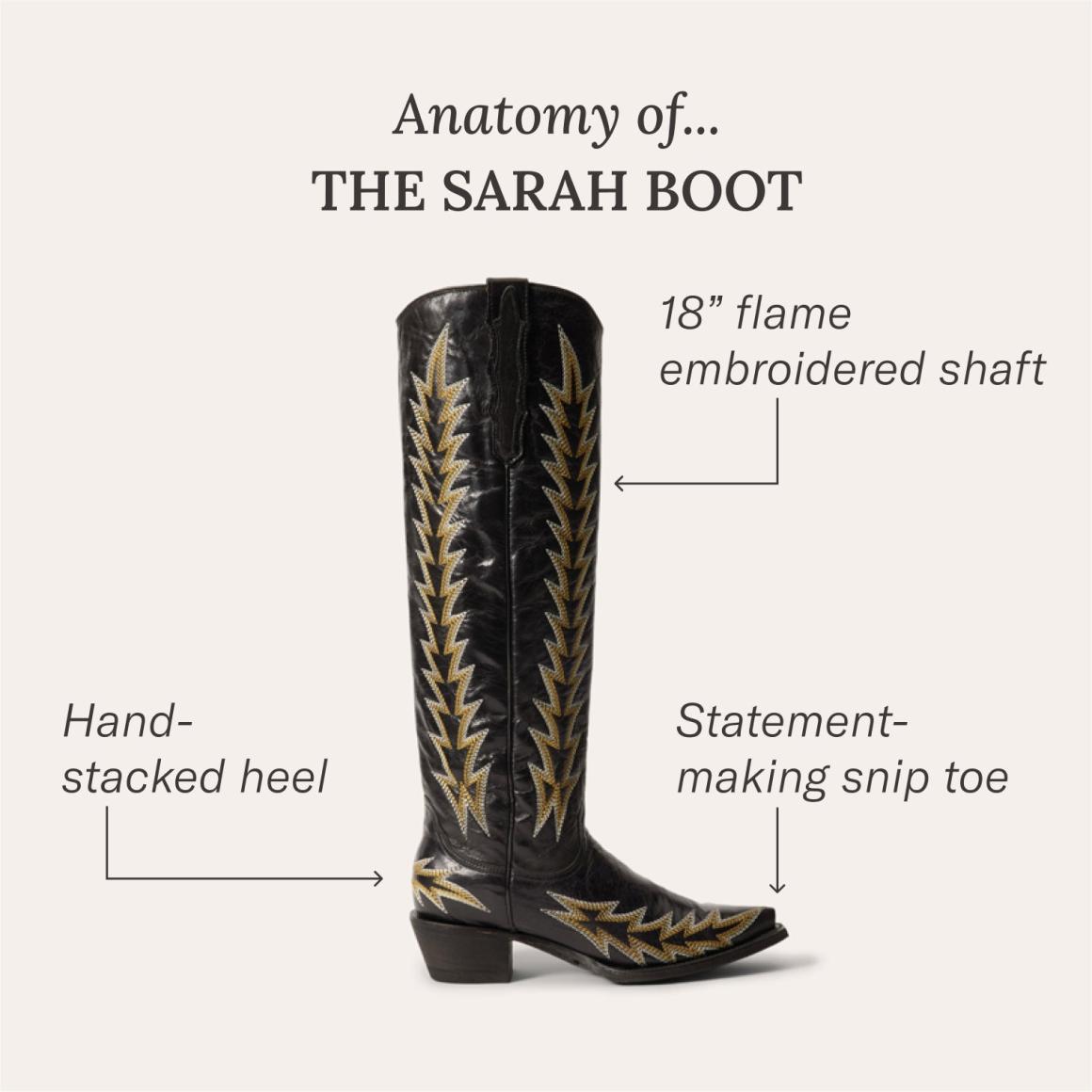 Sarah Boots White | Women Stetson Western