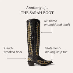 Sarah Boots White | Women Stetson Western