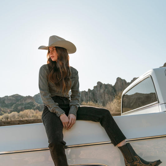 Shasta 10X Premier Cowboy Hat Mist Grey | Men/Women Stetson Western