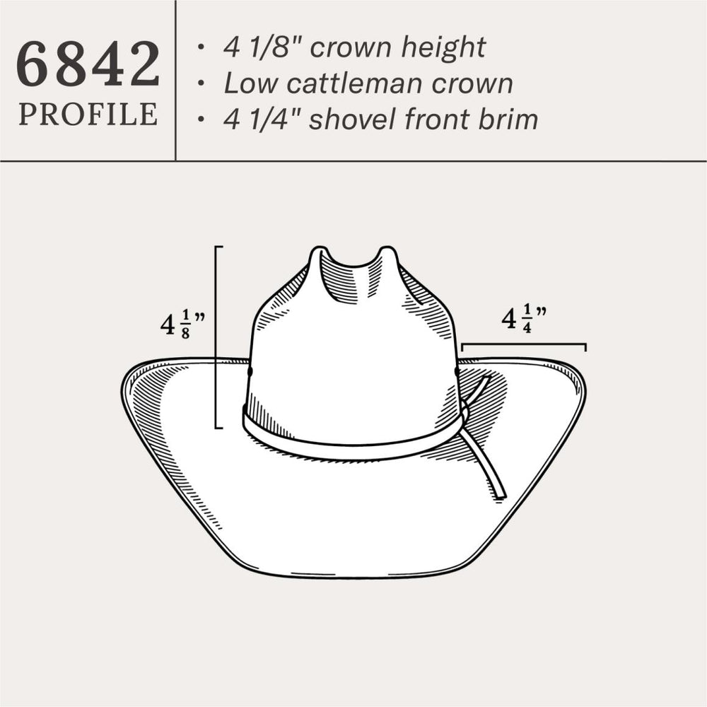 Stanhope 10X Straw Cowboy Hat Natural | Men/Women Stetson Western