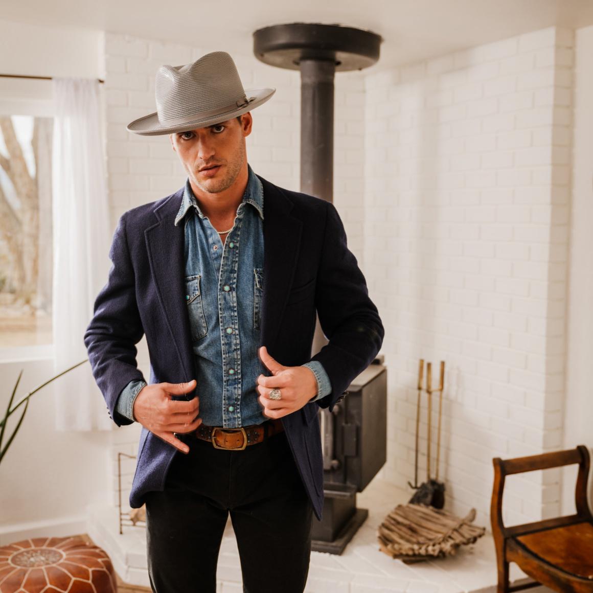 Stratoliner Milan Fedora Sand | Men/Women Stetson Fedora