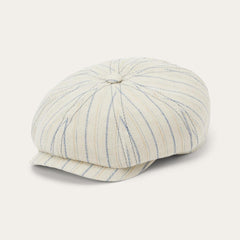 Striped Linen Hatteras Off White With Stripes | Men/Women Stetson Caps &amp; Truckers