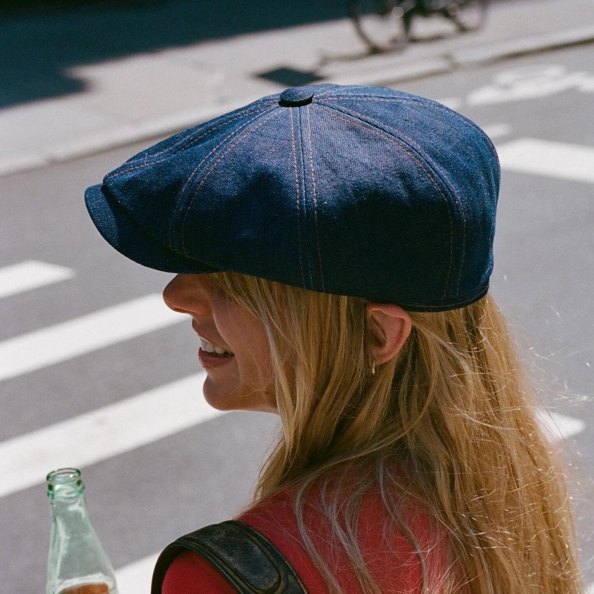 Sustainable Denim Hatteras Dark Denim | Men/Women Stetson Caps &amp; Truckers