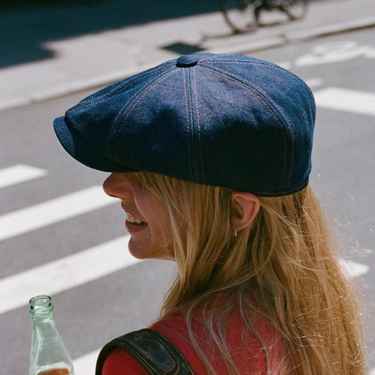 Sustainable Denim Hatteras Dark Denim | Men/Women Stetson Caps &amp; Truckers