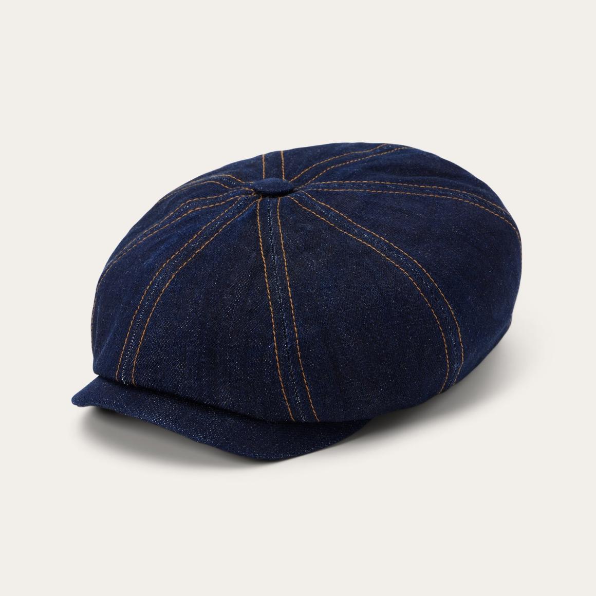 Sustainable Denim Hatteras Dark Denim | Men/Women Stetson Caps &amp; Truckers