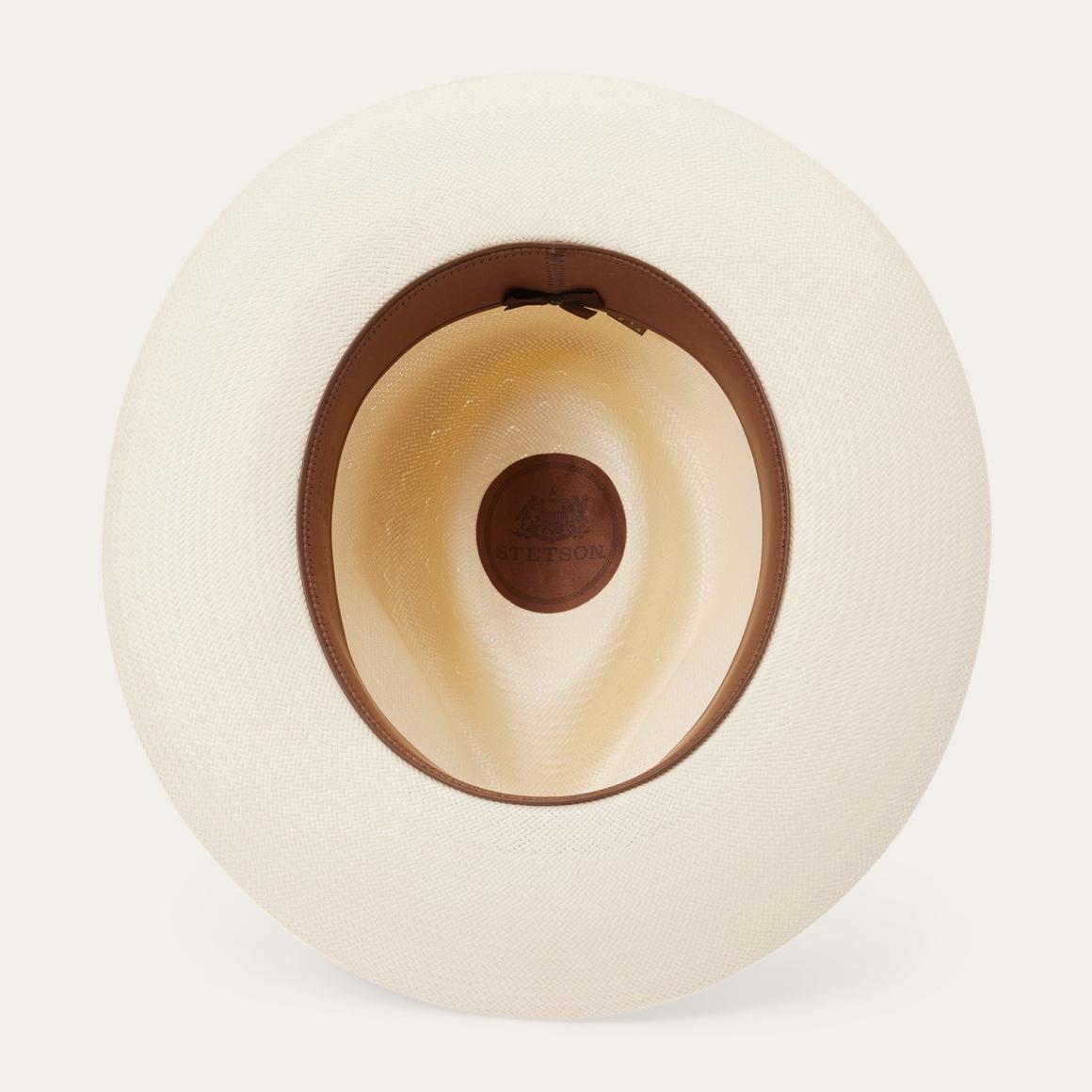 Tallahassee Shantung Straw Fedora Natural | Men/Women Stetson Fedora