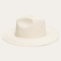 The Naturalist Straw Hat Natural - Black Band | Men/Women Stetson Fedora