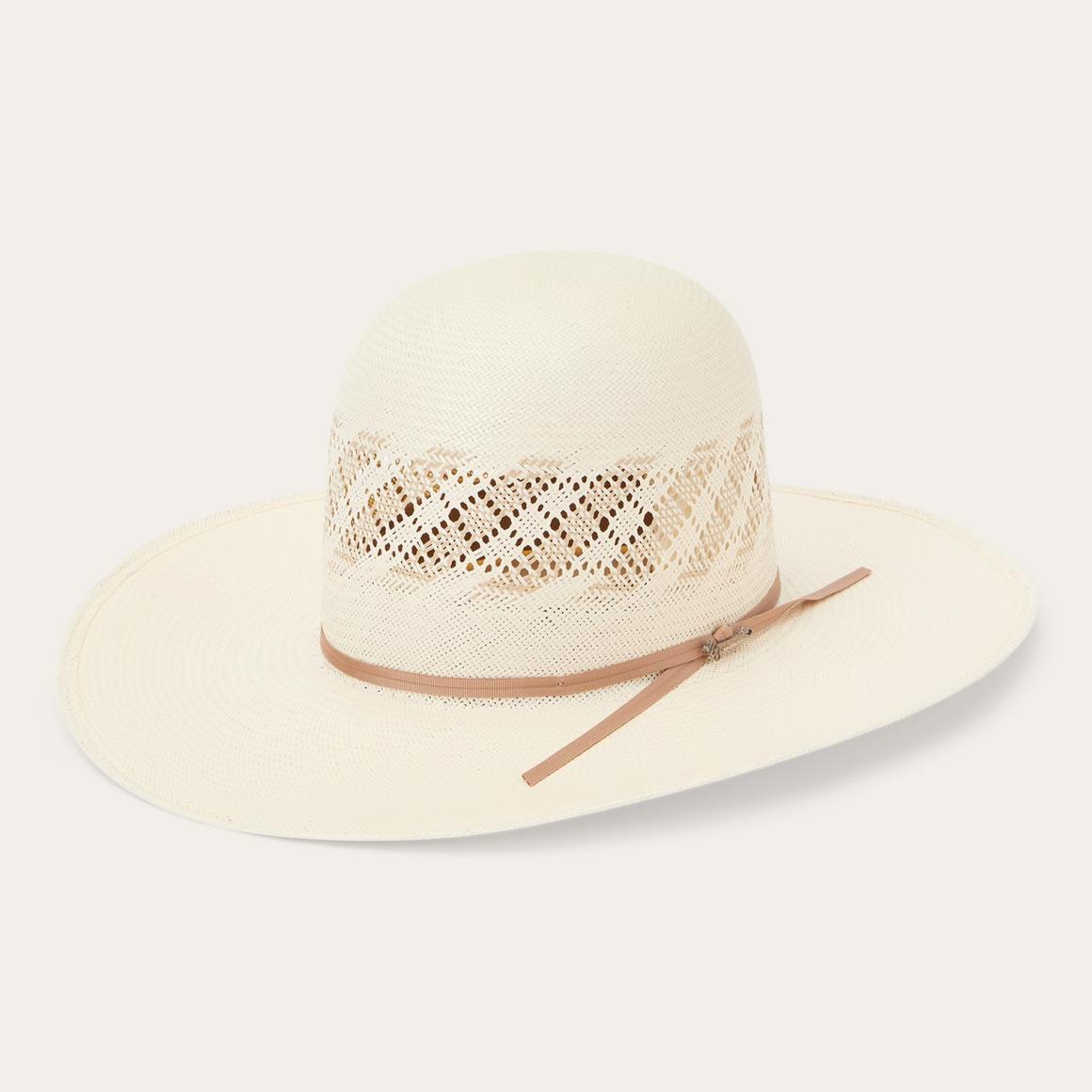 Thunder 10X Straw Cowboy Hat Ivory Gray | Men/Women Stetson Western