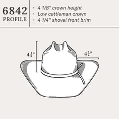 Thunder 10X Straw Cowboy Hat Ivory Gray | Men/Women Stetson Western