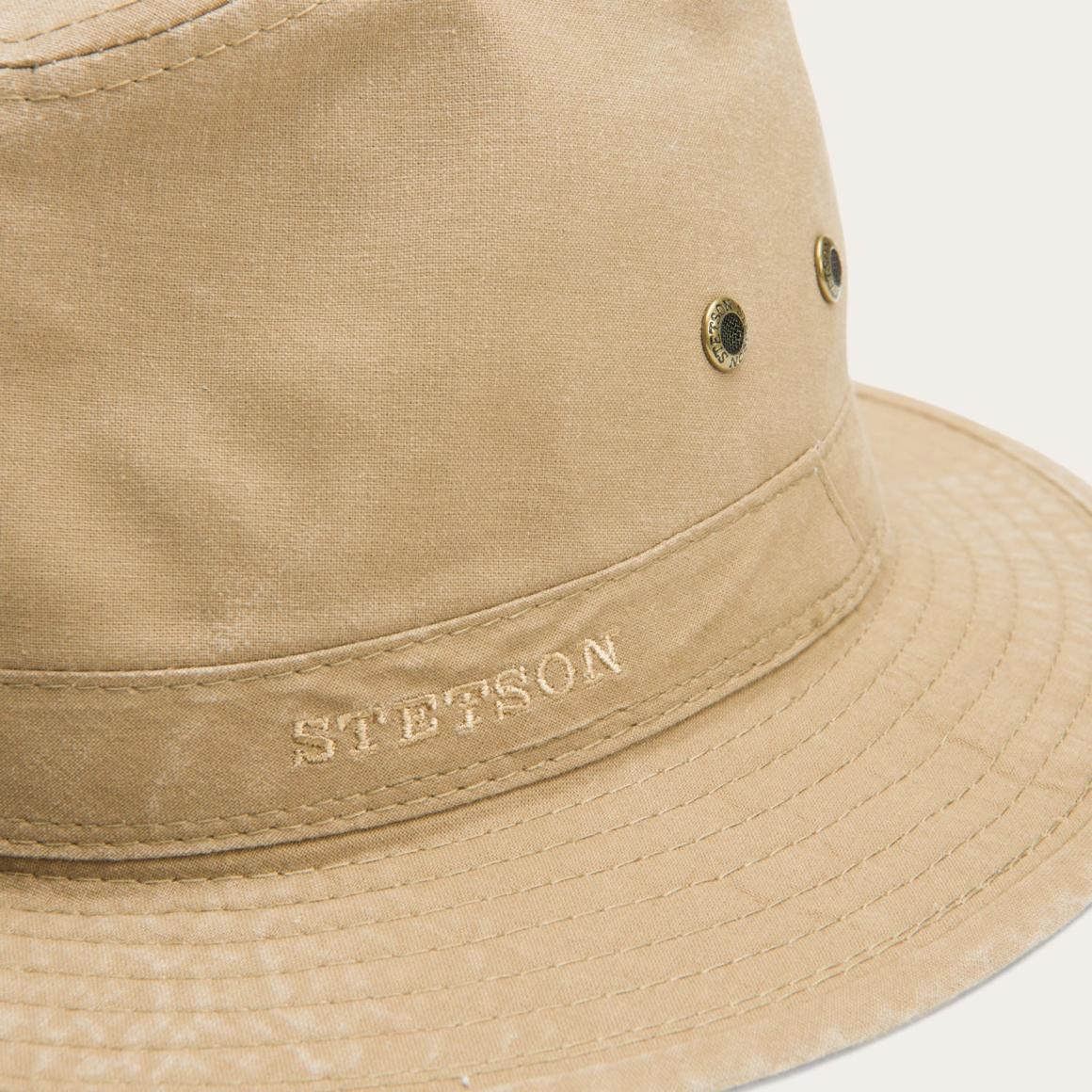 Traveller Delave Organic Cotton Olive | Men/Women Stetson Caps &amp; Truckers