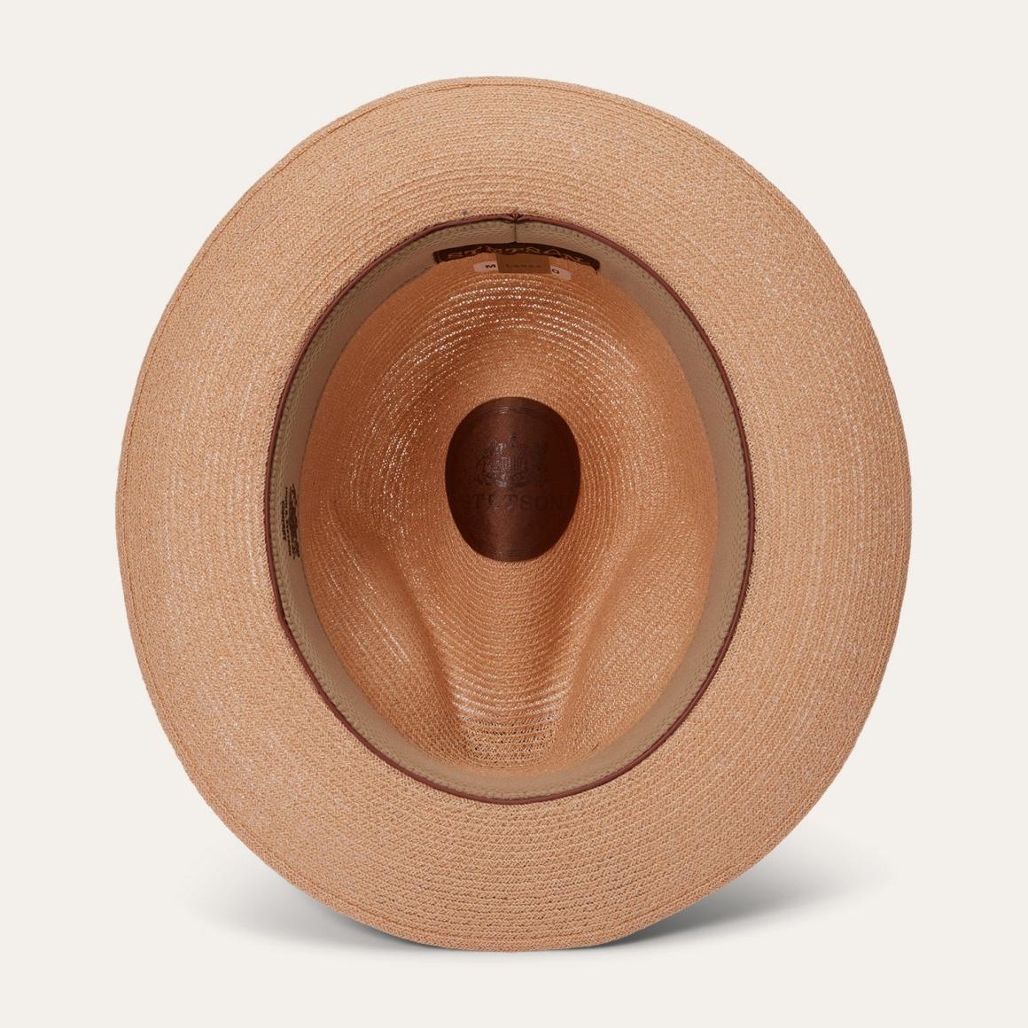 Triad Straw Fedora Turquoise | Men/Women Stetson Fedora
