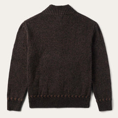 Vertical Aztec Cardigan Brown | Men Stetson Jackets