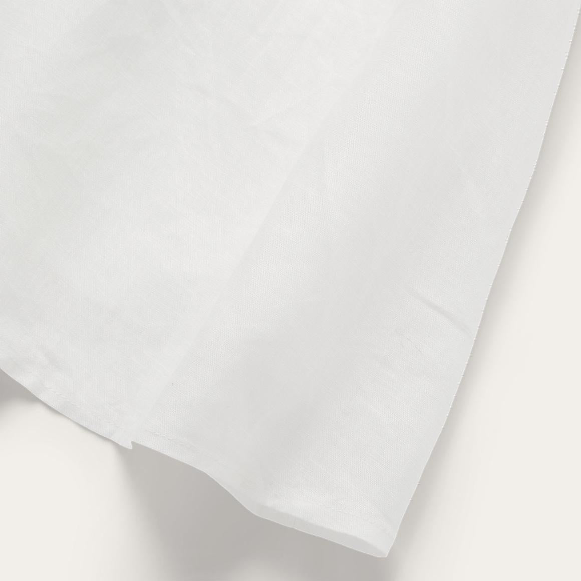 White Linen Shirt Dress White | Women Stetson Mini