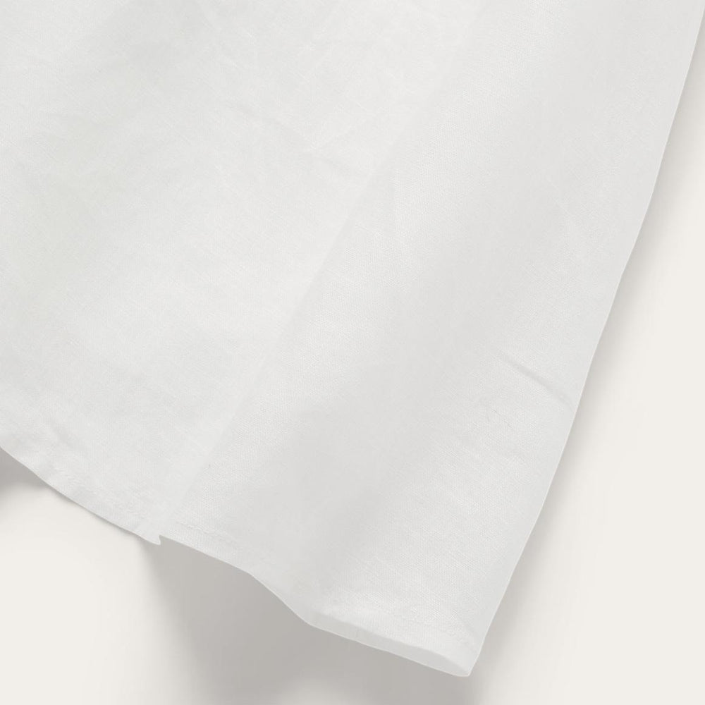 White Linen Shirt Dress White | Women Stetson Mini