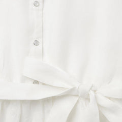 White Linen Shirt Dress White | Women Stetson Shirt Dresses