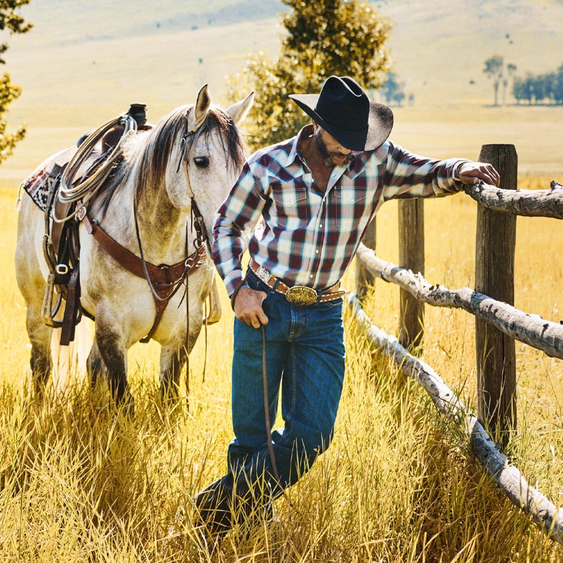 Wine Plaid Shirt Wine | Men Stetson Western Shirts
